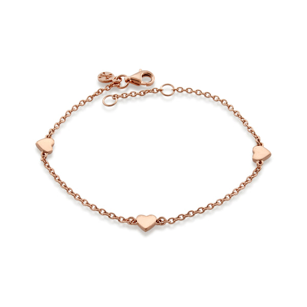Lots of Love Bracelet - Rose Gold Vermeil