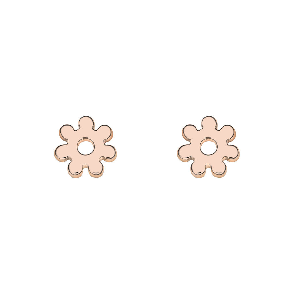 DAISY STUDS - ROSE GOLD