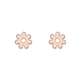 DAISY STUDS - ROSE GOLD