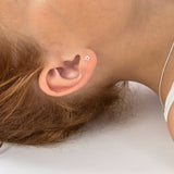 STAR WISHING STUDS - BO + BALA - SILVER STUDS ONLINE