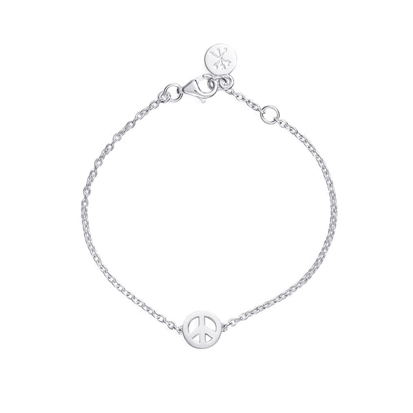 PEACE BRACELET - BO + BALA - KIDS SILVER JEWELLERY NZ