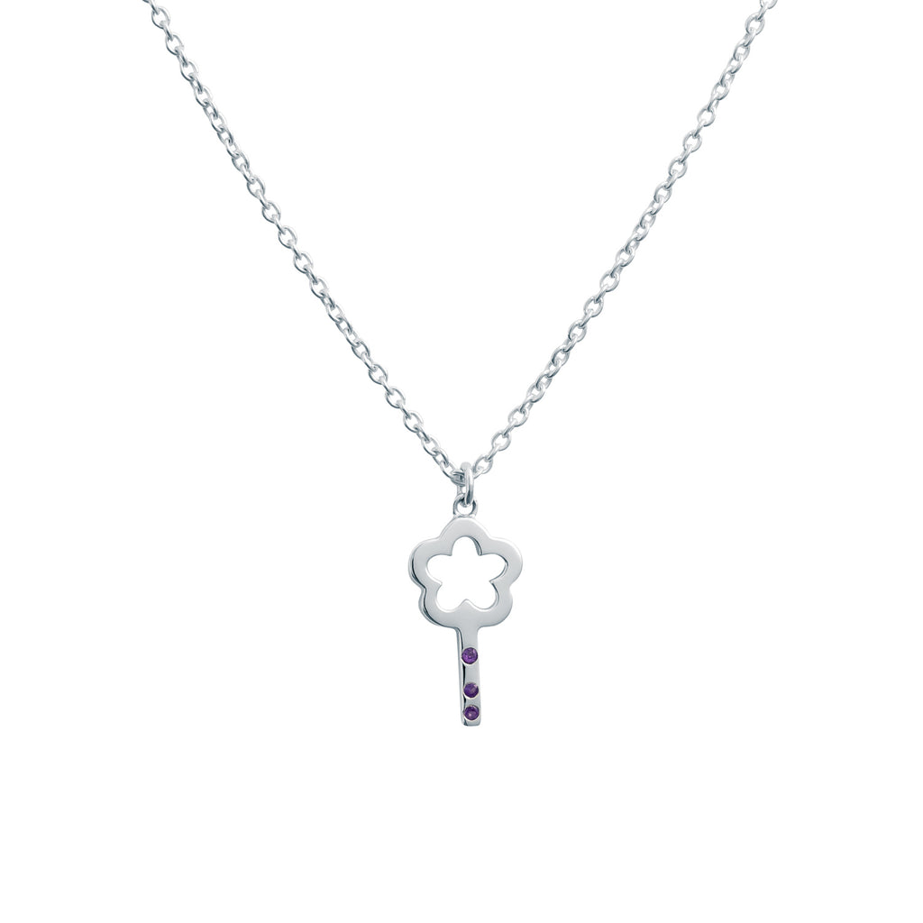 BEAUTY WISHING WAND NECKLACE - BO + BALA - KIDS SILVER NECKLACE NZ