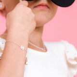 BUNNY BRACELET - BO + BALA - KIDS SILVER BRACELET NZ
