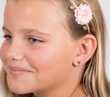 DAISY STUDS - ROSE GOLD