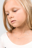 LOTS OF LOVE NECKLACE - BO + BALA - KIDS SILVER NECKLACE NZ